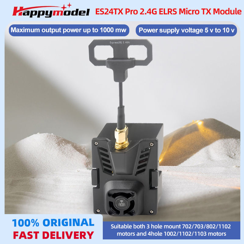 Happymodel Expresslrs Elrs Es24Tx Pro 1000Mw - Happymodel ES24TX Pro 2,4GHz ELRS Sendermodul